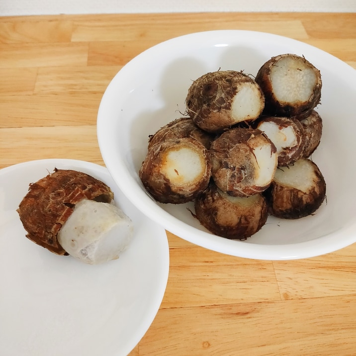 里芋のシンプルで美味しい食べ方✧